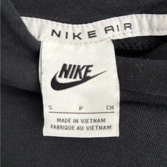 Nike Air women's black fleece hoodie - Picture 4 of 4